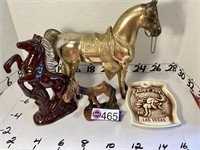 Souvenir Items: Las Vegas Loser, Metal Horse...