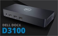 Koncept Dell D3100 USB 3.0 Ultra HD/4K Triple
