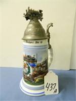 German Military Scene Engineering Litho Stein