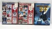 3 New Sealed Dvd Movies 3d The Polar Express,
