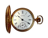 Waltham 14K Solid Gold Pocket Watch