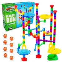 Marble Genius Marble Run Starter Set; 130