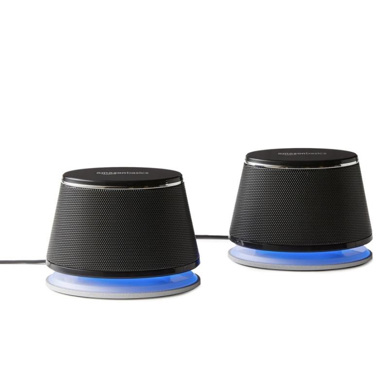 AMAZON BASICS STEREO 2.0 SPEAKERS FOR PC OR