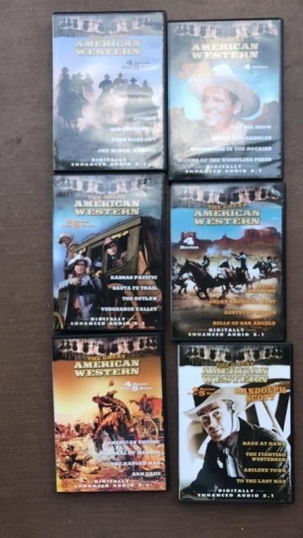 The Great American Western DVD’s