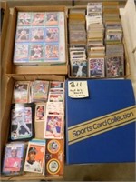 Album of over 500 1980's Asstd Cards, (3) Flats