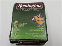 Remington Black Powder 50 cal Lead Bullets