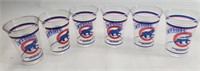 Chicago Cubs - Plastic Cups - Set of 6