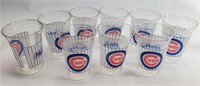 Chicago Cubs - Plastic Cups - Set of 9