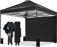 Tunbne 10'x10' Pop Up Canopy Tent with Sidewall V