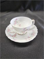 Vintage Theodore Haviland Limoges Cup and Saucer