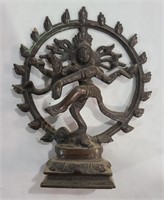 6" Bronze/Brass Natraj Dancing Shiva