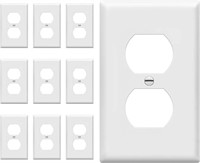 ENERLITES Duplex Wall Plates Kit, Electrical