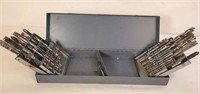 Set of Drills & Taps in Metal Box