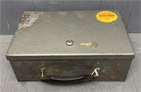 Insulated Fire Resistant Safe Box w/ Key