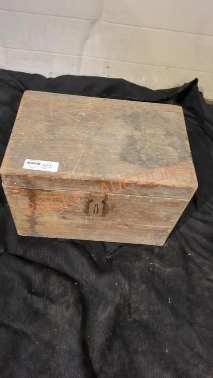 Vintage wooden box