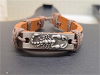 Leather bracelet