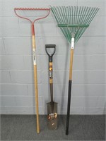 3x The Bid Assorted Ames Yard Tools