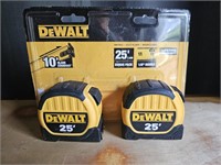 2 pack Dewalt Tape Measures Pack