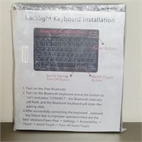 NIB Backlight Keyboard IPad Pro 12.9 (2020)
