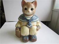 Cookie Jar Cat Boy