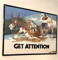 1982 Coke Print “Get Attention”