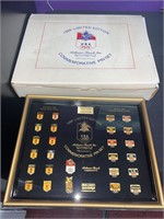 1988 LIMITED EDITION OLYMPIC COMMEMORATIVE PIN SET