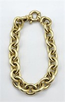 14k Yellow Gold Bracelet 12.6g Length 8in