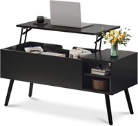 Koifuxii Lift Top Coffee Table - Black