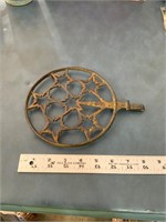 antique iron stove accessory, trivel, wall art?