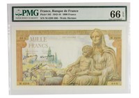 France. Gem Series 1942-1944 1,000 Francs