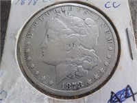 1887 CC Silver Dollar