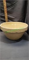 Vintage Butter yellow crock mixing bowl