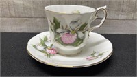 Elizabethan Cup & Saucer Provincial Flowers Lady S