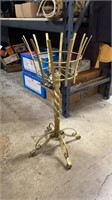 Vintage Metal Painted Plant Stand 27" High X 12" D