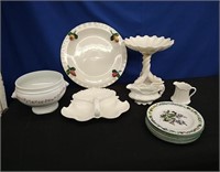 4 Ceramic Ware, 6 Royal Worcester Plates