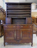 European Oak Farmhouse Plate Dresser.