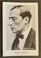 BUSTER KEATON: Antique Tobacco Card (1931)
