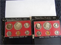 1976 & 1977 U.S. COIN PROOF SETS