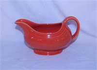 Fiesta gravy boat, poppy