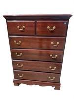 CHERRY TALL CHEST BY CRAWFORD FURNITURE