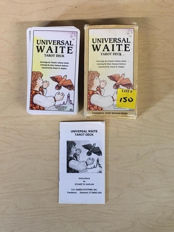 Universal Waite Tarot Card Deck Complete 1990