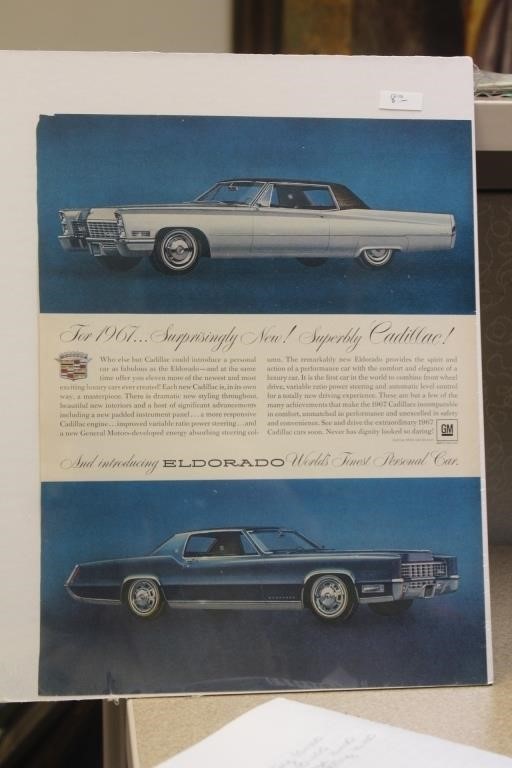 1967 Cadillac Advertising Page