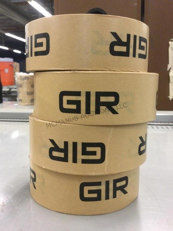 4 rolls GIR packing/shipping tape.
