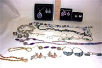 misc necklaces/bracelets/earrings
