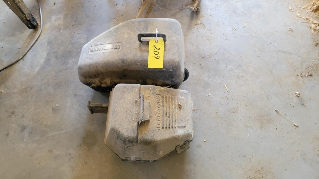 Empty Chainsaw Cases