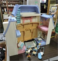 Fisher Price Doll House & Contents