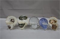 Five Demi-Tasse cups & saucers including