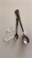 Vintage sterling silver spoons