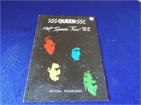 Queen Hot Space Tour 82 Programme