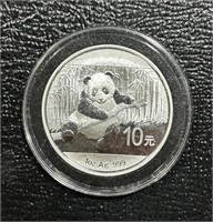 2014 China 30 Yuan 1 oz Silver Panda
